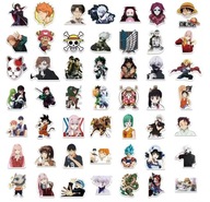 Zestaw 25 Naklejek Mix Anime ,Prezent,Dekoracja