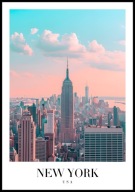 A2 PLAKAT NOWY JORK STANY ZJEDNOCZONE NEW YORK USA EMPIRE STATE BUILDING