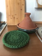 MAMAJASTUDIO Podkładka pod kubek ,2szt., podkładka na stół okrągła 20cm .