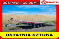 Przyczepa autolaweta 3 osiowa DMC 3,5T 6 m Lorries PLI35-6021 wychył