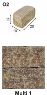 Cegła postarzana OLD2 Combet 20x10x11 Multi 1