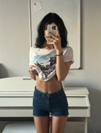 Spodenki szorty jeans damskie BERSHKA roz.36
