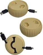 ORGANIZER DUŻY zwijak nawijak obrotowy NA PRZEWODY KABLE USB do 2m długości