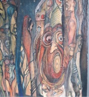 DESKA DUAL SIDE_COV2 TEMPERA OBRAZ DWUSTRONNY PREZENT GIFT