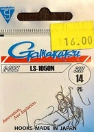 Haczyki Gamakatsu LS-1050N nr 14 25 szt.