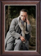 Obraz Antoni "Antoine" Cierplikowski portret w drewnianej ramie ze szkłem