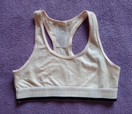 Biustonosz dla dziewczynki, r. 134-140, beżowy!!!