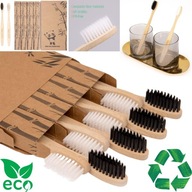 Bambusowe Szczoteczki do Zębów 8 Szt. z Miękkim Włosiem - EKOLOGIA NATURA