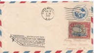 POCZTA LOTNICZA -INAUGURACJA NEW YORK ATLANTA -koperta lotnicza 1930 rok