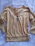 Żółty sweterek uni