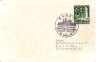 TRZECIA RZESZA -GDAŃSK -DANZIG -koperta -stempel ozdobny 19 IX 1939 rok