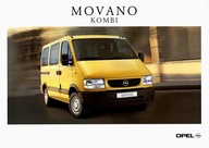 PROSPEKT SAMOCHODOWY NR 303 - OPEL MOVANO KOMBI