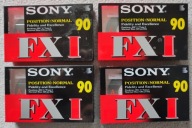 SONY FX I 90 fidelity and excellence Kasety Magnetofonowe 4 sztuki