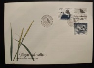 !! PTAKI - SZWECJA 1986 - KOPERTA FDC - STAN BDB !!
