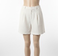 Prettylittlething – Krótkie Spodenki Beżowe Materiałowe – Rozmiar 36 / S