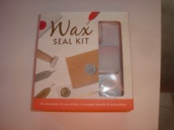 Zestaw Do Lakowania Pieczęć Woskowa Stempel 3 Kolory Złoty Srebrny Czerwony