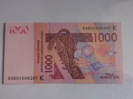 *a40* Afryka Zachodnia - Senegal 1000 franków