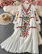 SUKIENKA hipisowska haft folkowa boho ludowa