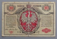 10 marek polskich z 1916 roku Generał , GENERALNE GUBERNATORSTWO