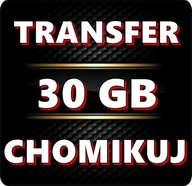 TRANSFER CHOMIKUJ 30 GB BEZTERMINOWO