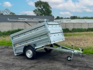 Przyczepa 300 cm x 150 cm DMC 1.3 T Hamowana 1 oś z Pokrywą Wytrzymała