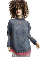 SWETER lekki swobodny MOHEROWY 38/40