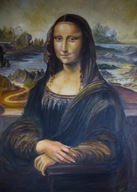 Mona Liza - W.Kowal wg L.da Vinci