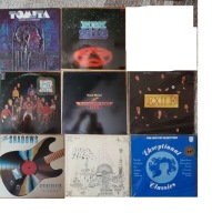 ZESTAW WINYLI NR 7 ROCK PROGRES HARD ROCK BLUES 8 LP