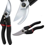 SEKATOR OGRODOWY RĘCZNY NOŻYCE DO KRZEWÓW GAŁĘZI KWIATÓW WYTRZYMAŁY STAL