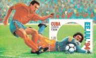 Kuba 1994 ** cena 4,40 zł kat.2€ - sport, piłka nożna