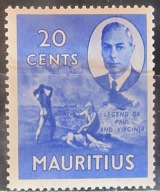 Mauritius kolonia brytyjska stary znaczek (2/4