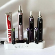Organizer stojak na Szczoteczkę Oral-B iO 7 8 9 10 końcówki i 2 szczoteczki
