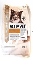 Karma sucha dla psa Activ Pet kurczak 2 kg bez zbóż