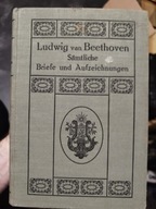 Ludwig van Beethovens sämtliche Briefe und Aufzeichnungen 1907 Tomy 1 2 4 5