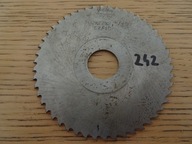 Frez piłkowy hss Globus 100x2,5x22 z 50 hss 100 mm 2,5 mm 50 zębów (242)