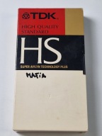 TDK HS E180 KASETA VIDEO VHS MAGNETOWID
