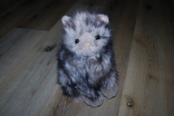 pluszak maskotka kot kotek beżowo srebrna piękność