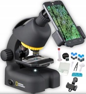 Mikroskop optyczny. Darmowe akcesoria Bresser National Geographic 40-640x