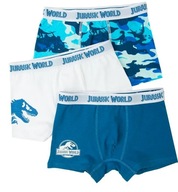 Cool JURASSIC WORLD BOKSERKI majtki SLIPKI 3- pak r. 158/164