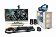 Zestaw gamingowy komputer ARGB/64GB RAM/RX 580 8GB/SSD NVMe/2 TB/Wi-Fi 6