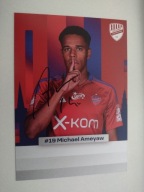 Karta klubowa autograf Raków sezon 24/25 Michael Ameyaw