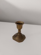 Świecznik mosiądz !