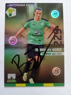 Karta panini autograf Górnik Łęczna 15/16 Limited Edition Bozić