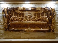 Plaskorzezba-Ostatnia Wieczerza- Drewno