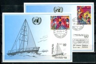 A56944)UNO Genf: 297 - 298 Karta Olimpiada