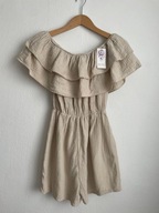 Kombinezon muślinowy falbanka hiszpanka kolory