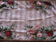 BIEŻNIK MAŁY OBRUS SERWETA Z CZASÓW PRL LATA 70 100 na 59 cm