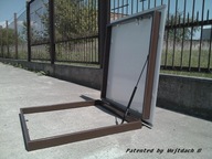 WYŁAZ DACHOWY 100*100 NA WYMIAR ŚWIETLIKI DACHOWE