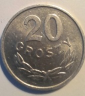 20 groszy 1966, MENNICZA.