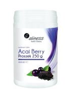 Aliness Jagoda acai berry proszek 250g odchudzanie kondycja fizyczna serce